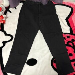 Black jeans size 12 worn lightly